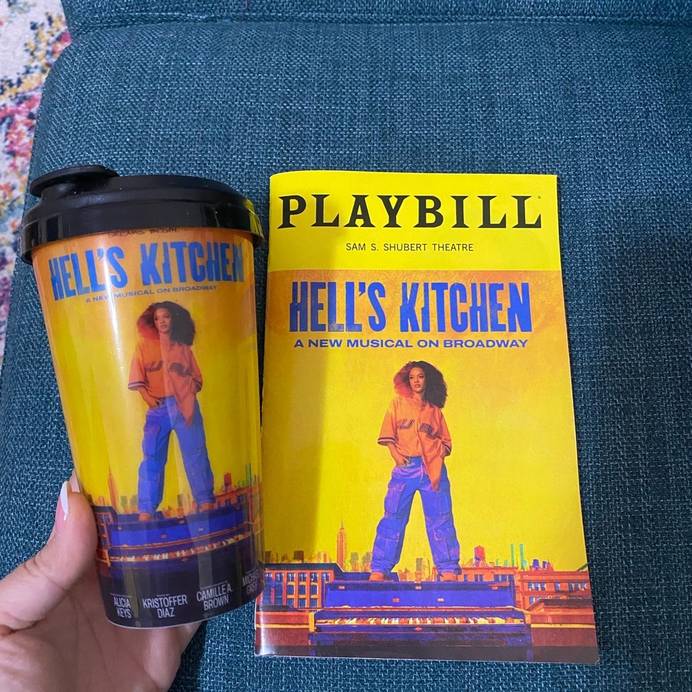 Hells Kitchen Playbill and souvenir Cup 

Offers being accepted